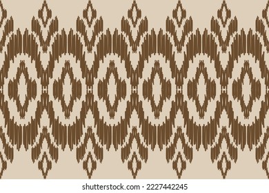 Moqueta de arte de patrones tribales étnicos. Patrón ininterrumpido de ikat étnico. de estilo americano y mexicano. Diseño para fondo, papel pintado, ilustración, tela, ropa, alfombra, textil, batik, bordado.