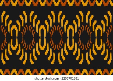 Moqueta de arte de patrones tribales étnicos. Patrón ininterrumpido de ikat étnico. de estilo americano y mexicano. Diseño para fondo, papel pintado, ilustración, tela, ropa, alfombra, textil, batik, bordado.