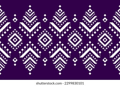 Carpet ethnic tribal pattern art. Geometric ethnic seamless pattern. American, Mexican style. Aztec ornament print. Design for background, fabric, clothing, carpet, textile, batik, embroidery.
