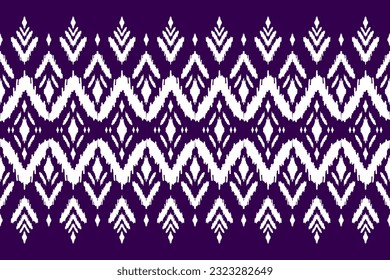 Carpet ethnic tribal pattern art. Ethnic ikat seamless pattern. American, Mexican style. Design for background, wallpaper, illustration, fabric, clothing, carpet, textile, batik, embroidery.