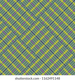 Carpet geometric pattern with trendy multicolor