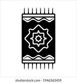 Carpet Icon, Home Interior Icon Vector Art Illustration