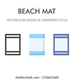 carpet icon pack isolated on white background. for your web site design, logo, app, UI. Vector graphics illustration and editable stroke. EPS 10.