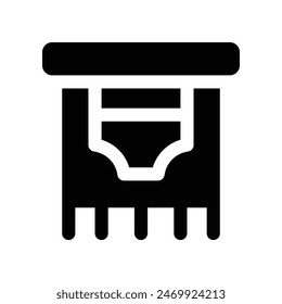 Vector de glifo para tu Sitio web, móvil, presentación y diseño de logo.