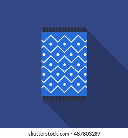 carpet icon. vector illustration