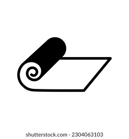 Carpet icon vector on trendy design