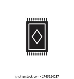 carpet icon vector sign symbol isolated