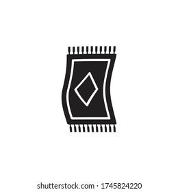 carpet icon vector sign symbol isolated