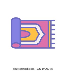 icono de alfombra para tu diseño de sitio web, logotipo, aplicación, interfaz de usuario.