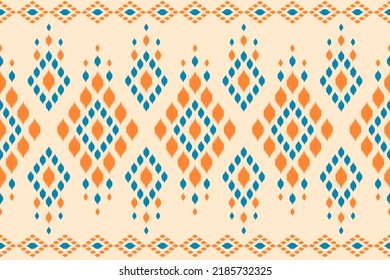 Teppichkat-Muster Kunst. Geometrisches ethnisches nahtloses Muster traditionell. Amerikanischer, mexikanischer Stil. Design für Hintergrund, Tapete, Illustration, Stoff, Kleidung, Teppich, Textilien, Batik, Stickereien.