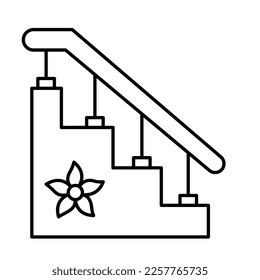 Carpet ladder Vector Icon which can easily modify or edit

