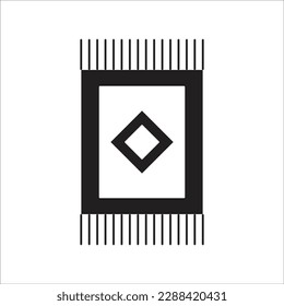carpet line new icon vector