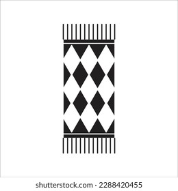 carpet line new icon vector