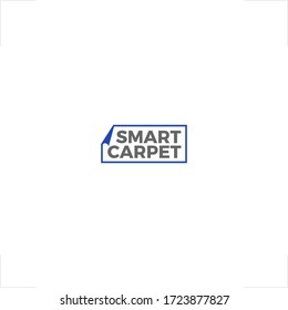 carpet logo type square framed design