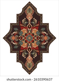 Carpet pattern elements, tribal patterns, abstract carpets