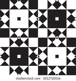 Carpet pattern piramyd blueprint illusion abstract background black on transparent
