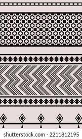 Carpet pattern. Seamless geometry. Western handmade saddle blanket rug pattern, Aztec,