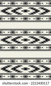 Carpet pattern. Seamless geometry. Western handmade saddle blanket rug pattern, Aztec,