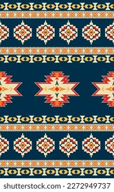 Carpet pattern. Seamless geometry. Western handmade saddle blanket rug pattern, Aztec,