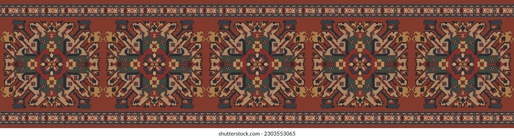 carpet pattern Textile digital design motif pattern decor hand made artwork frame gift card wallpaper women cloth front back and duppata print element of baroque ornament paisley abstract border rug