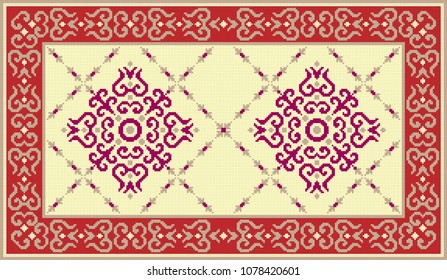 carpet in persian style or background