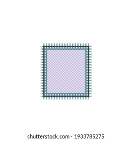 Carpet pixel art. Carpet pattern pixel art icon. Isolated vector illustration.