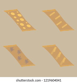 carpet rug vector