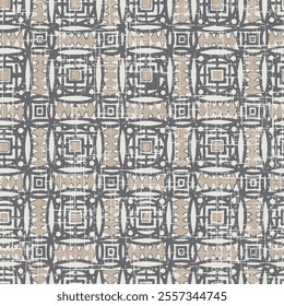 Carpet and Rugs textile design with grunge and distressed slub texture repeat gray pattern,Modern Geometry and decor repeat pattern on a creative texture surface with High-definition