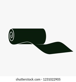 carpet silhouette illustration