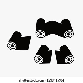 carpet silhouette illustration