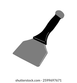 Carpet Stair Tool flat outline style isolate on white background. vector illustration