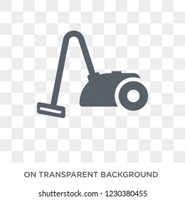 Carpet sweeper icon. Carpet sweeper design concept from Furniture and household collection. Simple element vector illustration on transparent background.