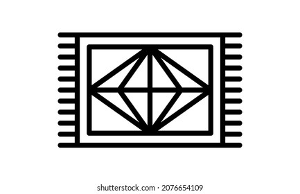 Teppichboden, Vektorsymbol