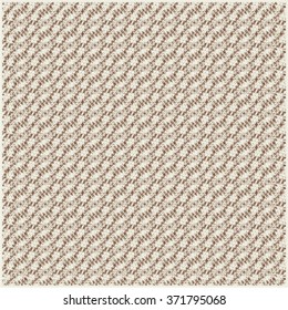 Carpet texture. Fabric background. Monochrome. Abstract vector.