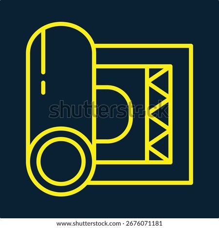 Carpet trendy artwork design useful creative vector Illustration fascinating colorful background.eps