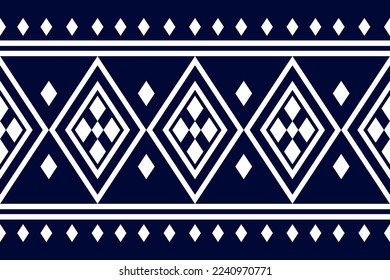 Arte de patrones tribales de alfombras. Patrón geométrico étnico sin costuras tradicional. de estilo americano y mexicano. Diseño para fondo, papel pintado, ilustración, tela, ropa, alfombra, textil, batik, bordado.