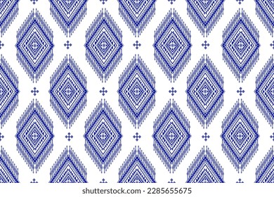 Carpet tribal pattern art. Geometric ethnic seamless pattern traditional. Design for background, wallpaper, fabric, clothing, batic, carpet, textile, batik, embroidery style. vector illustration.
