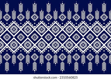 Arte de patrones tribales de alfombras. Patrón geométrico étnico sin costuras tradicional. de estilo americano y mexicano. Diseño para fondo, papel pintado, ilustración, tela, ropa, alfombra, textil, batik, bordado.