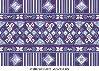  Alfombra de patrón tribal arte. patrón geométrico étnico sin fisuras tradicional. Estampado de adorno étnico azteca. Estilo mexicano. Diseño para el fondo, tela, ropa, alfombra, materia textil, batik, bordado