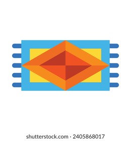 Carpet Vector Flat Icon For Personal And Commercial Use.
