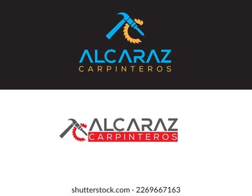 Carpinteros Logo Design vector illustration