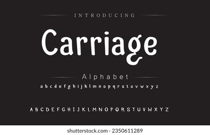 Carriage Best Alphabet Painting Paint Brush Beauty Script Logotype Font lettering handwritten