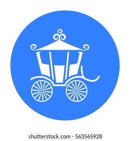 Carriage icon of vector illustration for web and mobile