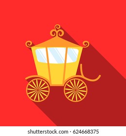 Carriage icon of vector illustration for web and mobile