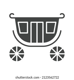 Carriage icon vector image. Can also be used for Physical Fitness. Suitable for mobile apps, web apps and print media.