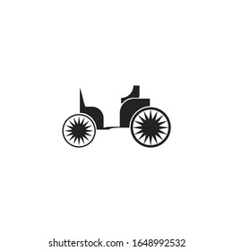 carriage Icon vector sign isolated for graphic and web design. carriage symbol template color editable on white background.
