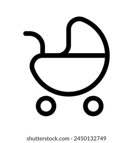 Carriage Icon Vector Symbol Design Illustration