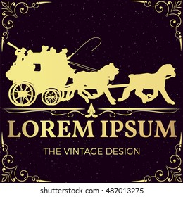 carriage invitation design