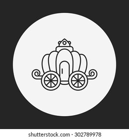 carriage line icon