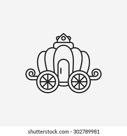 carriage line icon